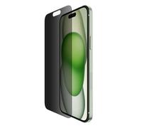 Belkin ScreenForce TemperedGlass - Protector de pantalla antimicrobiano para iPhone 15 Plus/iPhone 14 Pro Max, fino y resistente a los arañazos, incluye funda de posicionamiento para aplicación sin