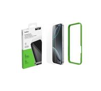Belkin ScreenForce TemperedGlass Protector Pantalla iPhone 17 Pro Max, Película Protectora Frente a Impactos y Arañazos, Instalación Sin Burbujas, Cristal Templado con Dureza 9H, Paquete de 2