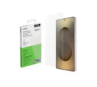 Belkin ScreenForce Titan EcoGuard Protector de Pantalla de Luz Roja para Samsung Galaxy S26 Ultra, Protector Pantalla Resistente a los Arañazos e Impactos, Antihuellas, Marco de Alineación Fácil