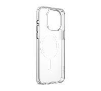Belkin carcasa SheerForce para móvil compatible con MagSafe y tratada con revestimiento adicional, funda para iPhone 15 Pro Max con imanes integrados, borde elevado para proteger la pantalla y cámara