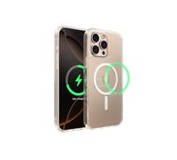 Belkin SheerForce Funda para iPhone 16 Pro MAX, Carcasa para móvil Compatible con MagSafe, Fina y con Revestimiento antiarañazos, Cubierta magnética, no se amarillea, antigolpes, Transparente