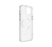 Belkin funda compatible con MagSafe para iPhone 14 Plus, funda transparente para iPhone 14 con imanes integrados y borde realzado para proteger la cámara, compatible con la carga inalámbrica MagSafe.