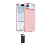 Belkin SheerForce Protect Funda iPhone Air Compatible con MagSafe, Ultrafina con Revestimiento Antiarañazos, Acoplamiento Magnético, Carcasa Transparente y Resistente a los Golpes para iPhone- Rosa