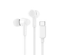 Belkin SoundForm - Auriculares con Cable con Conector USB-C, Auriculares intraurales con micrófono, Auriculares para iPhone 16, iPad Mini, Galaxy S24, Android y más con Conector USB-C (Auriculares