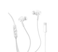 Belkin SoundForm - Auriculares con cancelación Activa de Ruido con Cable con Conector USB C, clasificación IPX5, Auriculares intraurales con micrófono para iPhone 17/16/15, iPad Mini, Galaxy S25