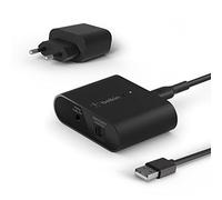 Adaptador belkin auz002vfbk audio con air play 2 usb tipo c