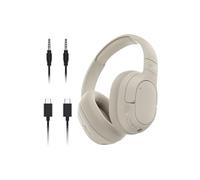 Belkin SoundForm Isolate Auriculares Inalámbricos Bluetooth con Cancelación de Ruido Activa Híbrida, Cascos inalámbricos con micrófono, 60 Horas de autonomía, Almohadillas CloudCushion, Arena