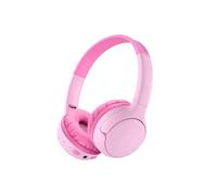 Belkin SoundForm Mini 2 Auriculares Inalámbricos Bluetooth para Niños, Cascos Inalámbricos de Diadema, 55 h de reproducción, Límite de Volumen a 85 dB, Micrófono, iPhone, iPad, Tableta, Galaxy, Rosa