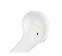 Belkin Auriculares True Wireless SoundForm Motion, cancelación de Ruido, Estuche de Carga inalámbrica, Dos micrófonos, Grado IPX5 de Resistencia al Agua y Bluetooth, Apple iPhone y Samsung - Blancos