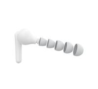 Belkin SoundForm Nano 2 Auriculares Bluetooth para niños con micrófono, 28 Horas de autonomía Total, limitador del Volumen a 85 dB, Resistencia IPX5 al Agua y el Sudor, iPhone, Galaxy y Otros, Blanco