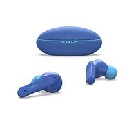Belkin SOUNDFORM Nano, auriculares True Wireless para niños, volumen limitado a 85 dB, enseñanza virtual, certificación IPX5, 24 horas de autonomía, para iPhone, iPad, Kindle, Pixel y otros, azules