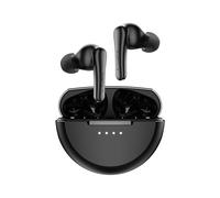 Belkin SoundForm Rhythm Auriculares Inalámbricos Bluetooth True Wireless con Micrófono en Cancelación Activa de Ruido, ANC, Carga Rápida USB-C, 28 Horas De Uso, Resistencia IPX5, Negro