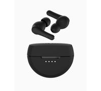 Belkin SoundForm Rhythm Auriculares inalámbricos True Wireless con micrófono, Carga rápida USB-C, 28 Horas de autonomía, Resistencia IPX5 al Agua y el Sudor, Bluetooth, iPhone, Galaxy y Otros, Negros