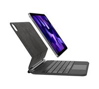 Belkin Teclado Bluetooth Pro con Funda y Soporte magnético, Teclado para iPad, Control Multi-gestor, Soporte magnético para lápiz de Apple, QWERTZ, Teclas Multimedia para iPad Air M2 de 13 Pulgadas y