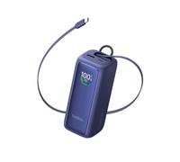 Belkin UltraCharge Batería Externa 22000mAh, 120W, Cable USB-C Retráctil | Power Bank, Capacidad de 22000 mAh, Potencia Total de 120 W, Cable USB-C Retráctil 70 cm, Pantalla Digital, Apta para Viajar
