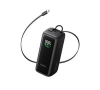 Belkin UltraCharge Batería Externa 22000mAh, 120W, Cable USB-C Retráctil | Power Bank, Capacidad de 22000 mAh, Potencia Total de 120 W, Cable USB-C Retráctil 70 cm, Pantalla Digital, Apta para Viajar