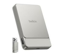 Power Bank Belkin UltraCharge Slim Magnética 10000 mAh 25 W Carga inalámbrica Plata