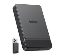 Belkin UltraCharge Batería Externa Magnética 10000 mAh Puerto USB- C Negro | Power Bank 10000 mAh, Certificación Qi2 25 W, Anillo Magnético, Puerto USB-C, Cable, Autorizada en Aviones, Batería Portátil