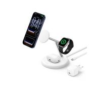 Belkin UltraCharge Pro Cargador Inalámbrico Magnético 3 en 1 Qi2 25W Blanco