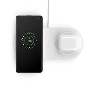 Base de carga Duo Wireless Boost Charge 10W (Blanco) - BELKIN