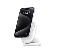 Belkin BoostCharge Auriculares, Smartphone Blanco USB Cargador inalámbrico Carga rápida Interior