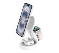 Belkin - WIZ034KQWH cargador de dispositivo móvil Auriculares, Smartphone, Reloj inteligente Blanco USB Cargador inalámbrico Car