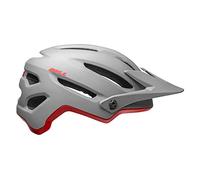 Bell 4Forty Casco MTB 2022: Mate/Gris Brillante/Rojo, L 58-62cm