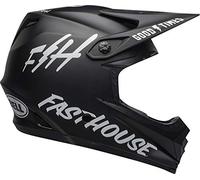 BELL 9 Fusion MIPS MTB Full Face Helmet Casco Integral, Unisex Adulto, Fasthouse Mate Negro, M 55-57cm