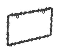 Bell Automotive - Negro Alambre de Espino Licencia Plate Frame