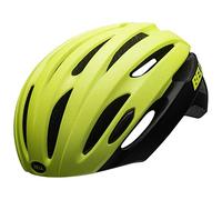 Bell Avenue - Casco de Bicicleta LED para Hombre, Mate, Brillante, Color Negro, Talla L