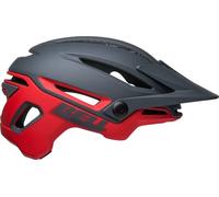 Bell Bike Cascos de Ciclismo Unisex para Adultos, Color Gris/Rojo, M