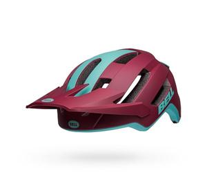 Bell Bike Unisex - Adultos 4Forty Air Casco de Ciclismo Mat Brick Red/Ocean, M