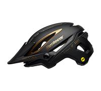 Bell Bike Unisex - Adultos SIXER Cascos de Ciclismo MT/Gls Black/Gold Fasthouse, L