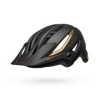 Bell Bike Unisex - Adultos SIXER Cascos de Ciclismo MT/Gls Black/Gold Fasthouse, S