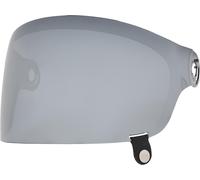 Bell Bullitt GT Flat Iridium Visor, Plata oscura