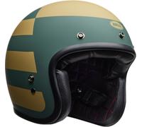 Bell C500 Parlor Casco jet, Dorado mate/verde oscuro, Talla L
