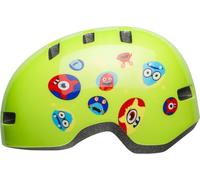 BELL Casco de Ciclismo Unisex Juvenil Lil Ripper, Monsters Verde Brillante, Monters Verde Brillante