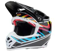 BELL Casco Moto 9S Flex Drift Black/Multi S ECE6