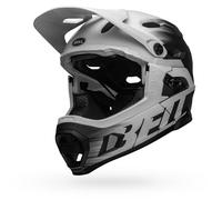 Bell Casco MTB Super DH MIPS 2022: Negro Mate/Blanco S 52-56cm