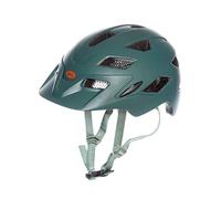 BELL Casco Sidetrack Juventud, Ciclismo Niños, Matte Verde Oscuro/Naranja, Unisize (50-57 cm)