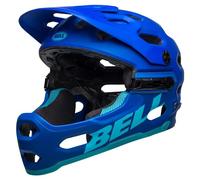 BELL Casco Super 3r MIPS MTB, Unisex, Azul Mate, L (58-62 cm)