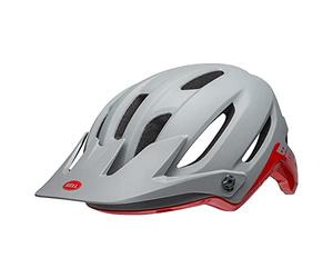 BELL Casco Unisex 4forty MTB, Cliffhanger Mate/Gris Brillante/Carmesí, L 58-62 cm UK