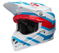 BELL Cascos Moto-9S Flex 22.06 Banshee Gloss White / Red 2024 S