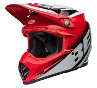 BELL Cascos Moto-9S Flex 22.06 Rail Red / White 2024 XL