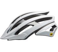 BELL Catalyst MIPS - Casco de Ciclismo Unisex para Adultos, Color Blanco Mate, Gris Oscuro, Talla S
