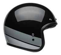 BELL Cruiser 2024 Custom 500 - Casco de Motocicleta para Adulto, Color Negro ápice en Copos ECE6, ECE (UE), Talla XL