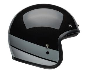 BELL Cruiser 2024 Custom 500 - Casco de Motocicleta para Adulto, Color Negro ápice en Copos ECE6, ECE (UE), Talla XL
