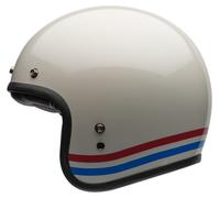 BELL Custom 500 06 Stripes Casco Jet Blanco XL unisex
