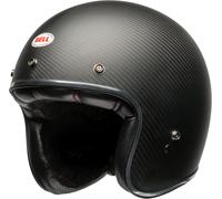 Bell Custom 500 Carbon, casco abierto S male Negro Mate