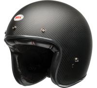 Bell Custom 500 Carbon Solid Casco jet, Carbon matt, Talla L (59/60)